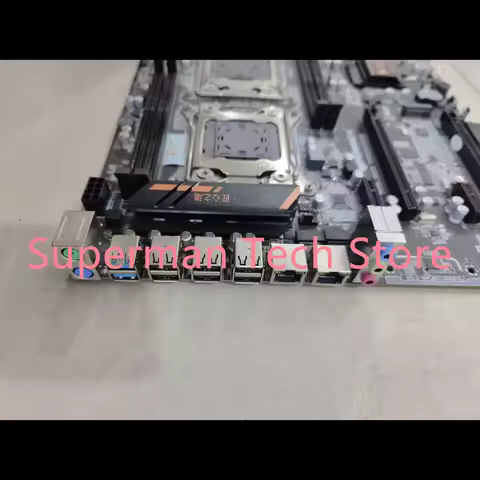 Dual CPU X79 Motherboard LGA 2011 E5 DDR3 128GB E-ATX X79 4D