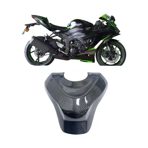 For Kawasaki Ninja 636 ZX6R ZX-6R 2013-2025 ZX-6R Carbon fiber Motorcycle Fuel Tank Cowl Fairing Dec