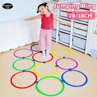 10Pcs Kids Outdoor Hopscotch Jumping Ring Circle Sensory Integration Training Physical Exercise Toy