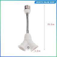 [Beauty] Extended E27 to 2 E14 LED Light Bulb Adapter Converter Lamp Holder Socket