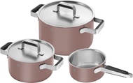 ZWILLING PURE 3-PIECE STAINLESS STEEL POT SET