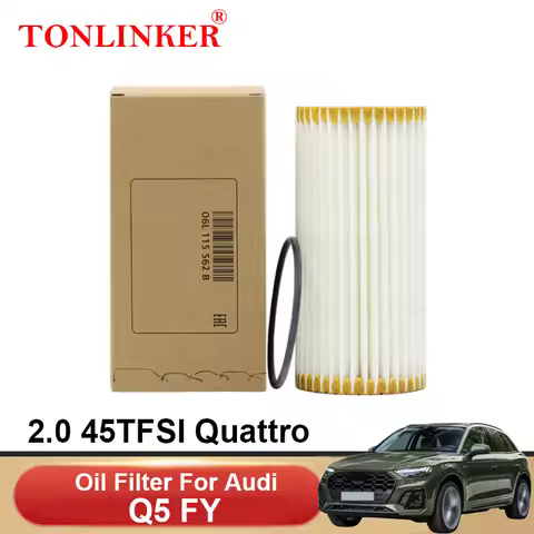 TONLINKER Oil Filter 06L115562B For Audi Q5 FY 2.0 45TFSI Quattro Q5Sportback 2017 2018 2019 2020 20