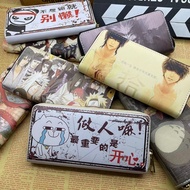 Dompet remaja One Piece dompet panjang kartun anime berzip beg telefon bimbit kanak-kanak lelaki dan perempuan dompet pe