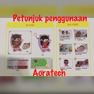 || PROMO SLIME ~`~ Mainan Kreativitas Anak Dompet Tempel Payet Stiker dan Lem Tersedia 8 ||~~~