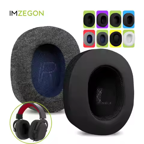 IMZEGON Replacement Earpads for REDRAGON Gaming Headset H828 Headphones Ear Cushion Pads Earmuffs He