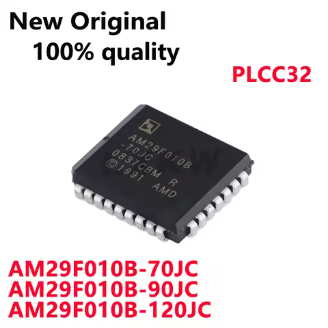 5/PCS New AM29F010B-70JC AM29F010B-90JC AM29F010B-120JC AM29F010B PLCC32 Memory chip In Stock