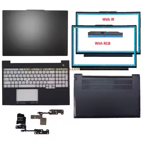 New For Thinkpad E16 Gen1 Gen2 Laptop LCD Screen Back Cover Front Bezel Upper Top Case Lower Bottom 