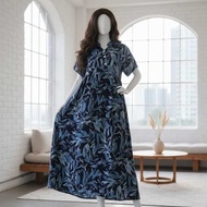 KATUN AYURI - Premium Rayon Cotton Daster Aphrodite Maxi Dress Busui Friendly LD 110cm