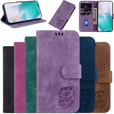 Luxury Flip Leather Wallet Case For Tecno Spark 7 10 20 30 Pro Plus 4G 5G GO 1 10C 8C 20C 30C Magnet