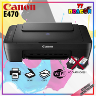 Canon PIXMA E470 Color Inkjet Multifunction Printer + WIFI - (Printer Body)