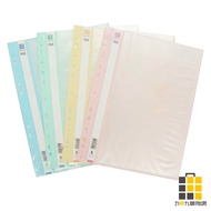 Zhiyang A4 11-Hole Information Book (10 Sheets) [Jiucheng Jiu Stationery] DATABUS 11-Hole Informatio