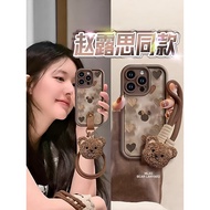 casing realme 12x 5g casing realme c15 Brown Bear Mickey Suitable for oppo Findx8 Phone Case x9x7/x6