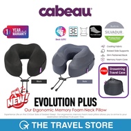 Cabeau EVOLUTION PLUS Memory Foam Neck Pillow Cooling Fabric 1 Year Old