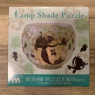 全新日版正貨 Disney Lamp Shade puzzle 迪士尼3D立體砌圖燈80塊 LED夜燈 拼圖燈 公主  Ariel 小魚仙 Little mermaid 剪影