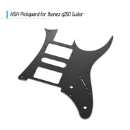 [okoogee]HSH กีต้าร์ไฟฟ้า Pickguard PVC Pick Guard Scratch สำหรับ Ibanez G250กีตาร์เปลี่ยนสีดำ1ชั้น