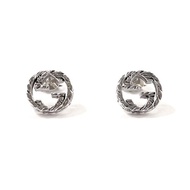 【日本直送】二手美品 GUCCI 古馳 耳環 457109 J8400 0811 Interlocking G GG 925銀 飾品