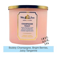 SG Stock ⭐️ CHAMPAGNE TOAST Bath & Body Works 3-Wick Scented Candle BBW Home Fragrance Bath BodyWork