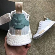 Adias nmd r1 tactile green white sneakers shoes YNHO