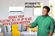 1HP Dai'kin D-Smart Split Type Inverter Aircon