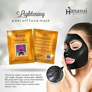 HANASUI Masker Lumpur HITAM Naturgo [1 BOX]