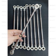 Pat giữ má đùm Inox 304 : Future 125 Wave nhỏ RS Sirius WS110.. .  tăng chỉnh dài ngắn được. DoChoiX