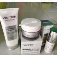 Wardah Crystal Secret Package 3pcs/Set Skincare Wardah Glowing Brightening