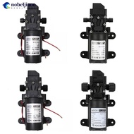 NOBELJIAOO 12V DC Self-Priming Diaphragm Water Pump & High Pressure Sprayer For Car Washing Drone Ac