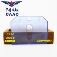 China Civil Airlines CAAC Original Boarding Pass Transparent Card Holder Unit Boarding Pass Badge Fl