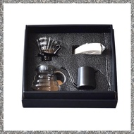 (GJFZ) Hand Drip for Coffee Maker Gift Box Set Camping Portable Brew Coffee Cloud Pot Mini Coffee Pe