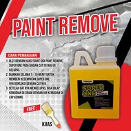 PAINT REMOVER  PERONTOK CAT BAHAN PLASTIK  BODY MOTOR 500 ML