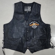 vest Harley davidson kulit size L