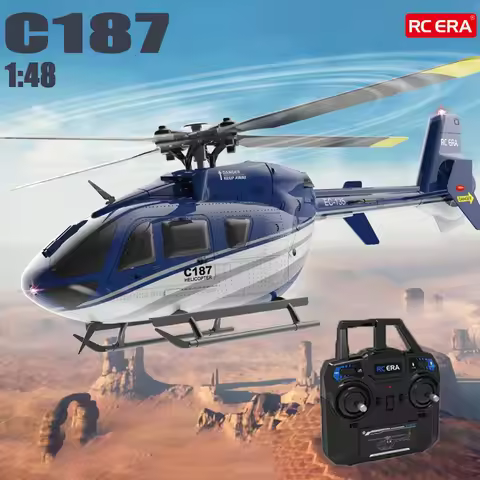 RC ERA C187 EC135 Scaled 4CH RC Helicopter Gyroscope Stabilization Altitude Hold 2.4G Remote Control