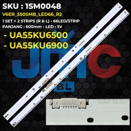 Backlight TV SAMSUNG 55 Inch UA55KU6500K UA55KU6900K V6ER-550SMB-LED66-R2