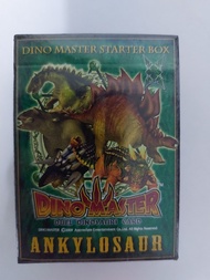 การ์ดไดโนมาสเตอร์ มินิเดค Dino Master Starter Box  Ankylosaur  การ์ดใบเล็ก  1 กล่องมี 30 ใบ เหมาะสำหรับสะสม