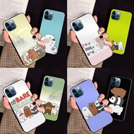 for iPhone 14 Plus 15 Pro Max TPU soft Case T127 We Bare Bears Anime