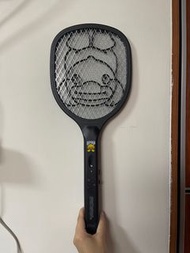 黑色usb電蚊拍 BDBP黃鴨  USB 充電蚊蟲拍 USB Rechargeable insect Swatter