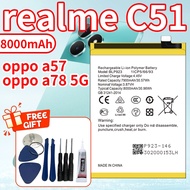 【8000mAh-blp923】realme c51 battery original