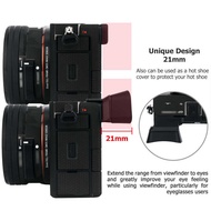 Kiwifotos A7c Viewfinder Soft Silicone Long Eyecup Eyepiece With Hot Shoe Cap Function For Sony A7c