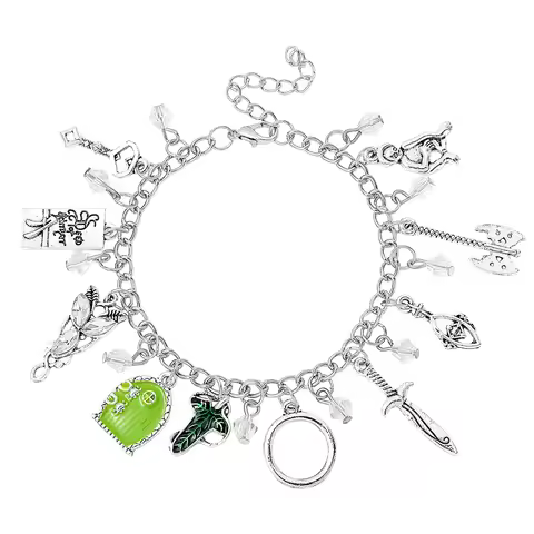 Lord Of The Elven Leaf Arwen Charms Maxi Bracelet Elves Princess Aragorn Arwen Gift For Men Women Mo