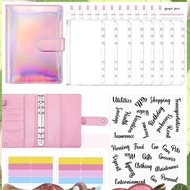 Budget Binder Set - Budget Binder with Cash Envelopes, Cash Organizer Money Saving Binder Cash Envel