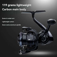 ABJM-Spinning 100S Line Lay น้ำหนักเบาเป็นพิเศษแรงเฉื่อยต่ำโรเตอร์กันน้ำกันสนิมรอกตกปลารอกตกปลา S