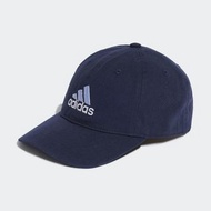 adidas愛迪達LOGO運動帽子 藍色帽子 透氣的帽子 HT2036