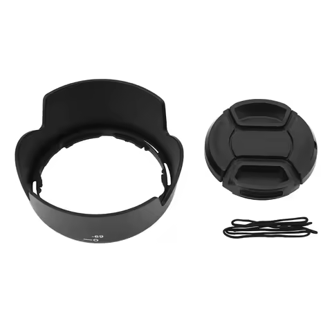 HB-69 Lens Hood for Nikon AF S DX 18-55mm f 3.5-5.6G VR II with Lenses Cap new