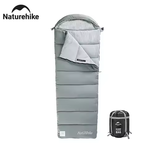 Naturehike M180 Sleeping Bag Lightweight Sleeping Bag M300 Double Outdoor Camping Winter Warm Sleepi