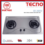 TECNO SR288SV 2-Burner 90cm Stainless Cooker Hob