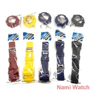 tali jam ◊✧Fit Casio G-Shock Replacement for GA-100,GA-110 resin rubber case watch