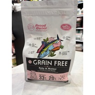 PROUD OWNER MAKANAN KUCING GRAIN FREE PREMIUM CAT FOOD BABY & MOTHER 33/20 CHICKEN & TUNA RECIPE CAT