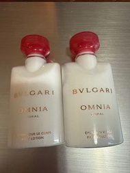 Bvlgari Omnia Coral body lotion and face lotion