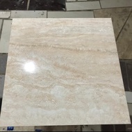 granit 60x60 - motif serat kayu glossy - essenza tevere beige