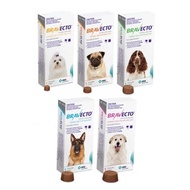CHEAPEST! Bravecto Flea and Tick Chewable Tablet for Dogs of all sizes.
